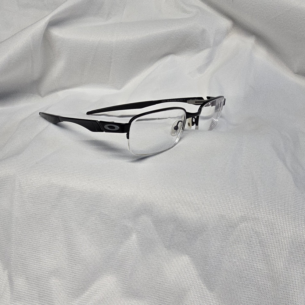 Oakley Backwind 0.5 Satin Black Eyeglasses Frames OX3163-0352 52-19-139 Mens